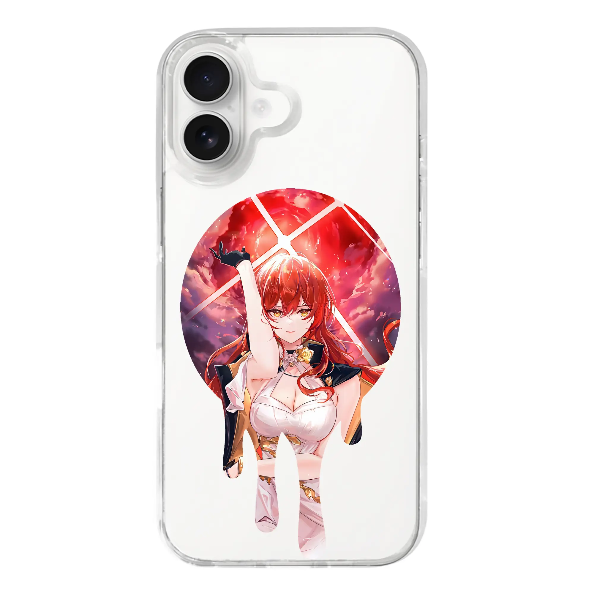 崩壊：スターレイル グッズ 姫子 - iPhone 17シリーズ 透明スマホケース – 薄型・耐衝撃・精密フィット保護カバー